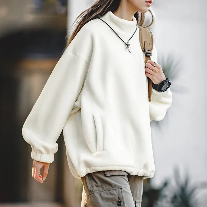 Stilla | Oversize-Cardigan med Ståkrave