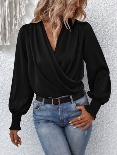Stilla | Vaffel-strikket Bluse
