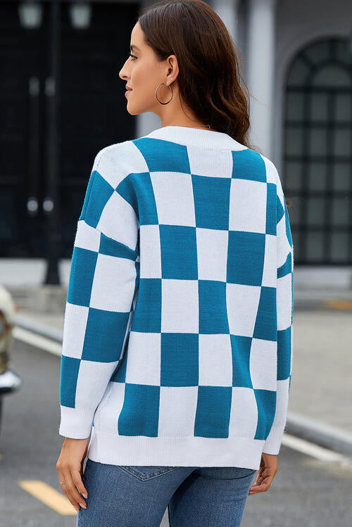Stilla | Knap-op Dropped Shoulder Cardigan