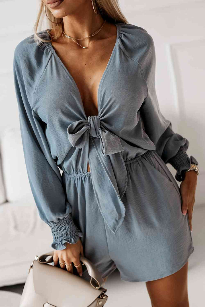 Stilla | Flounce Ærme Dykker romper
