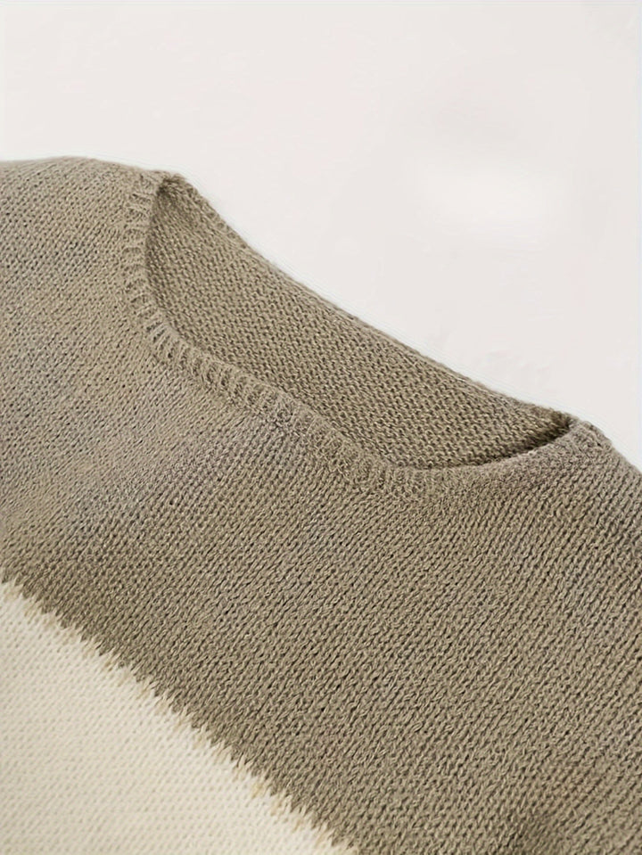 Stilla | Farveblok sweatshirt