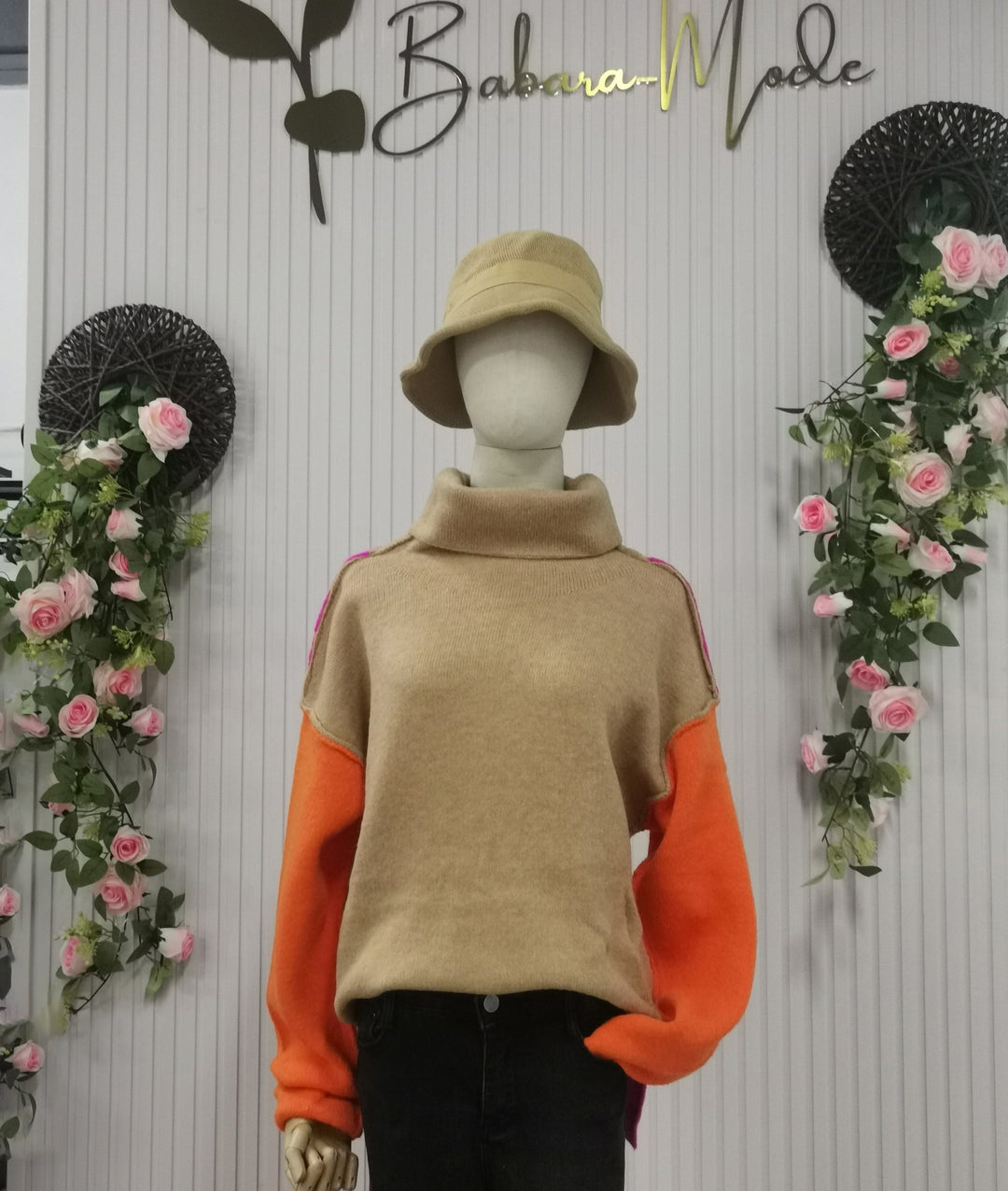 Stilla | Casual rullekrave sweater