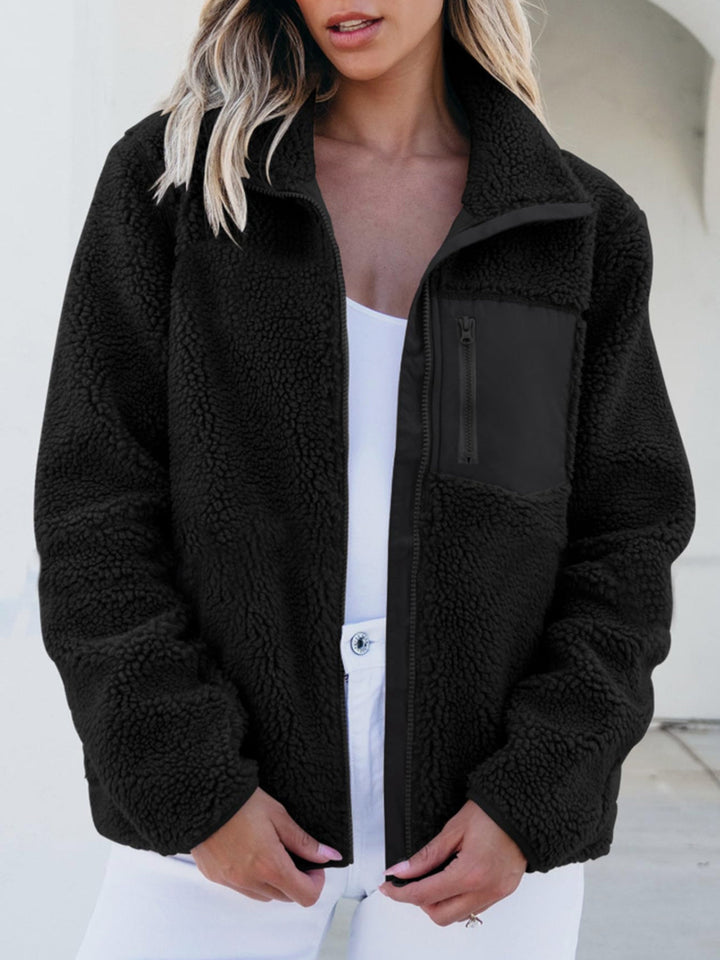 Stilla | Up Langærmet Plush Jacket
