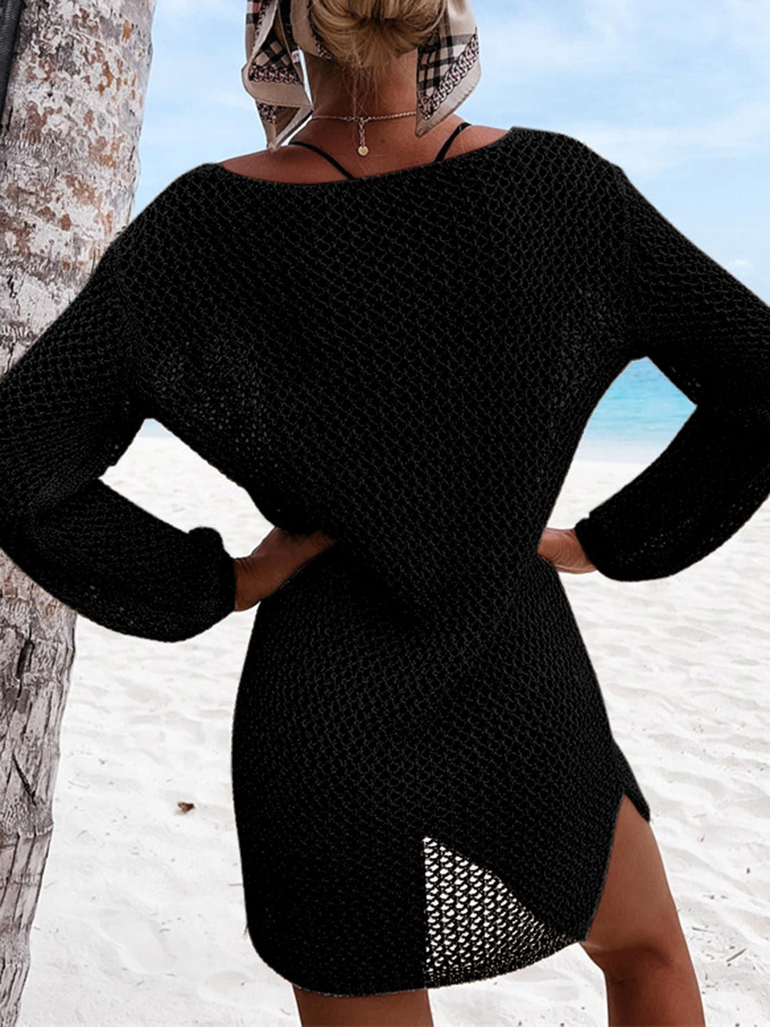Stilla | Tie Neck Cover-up