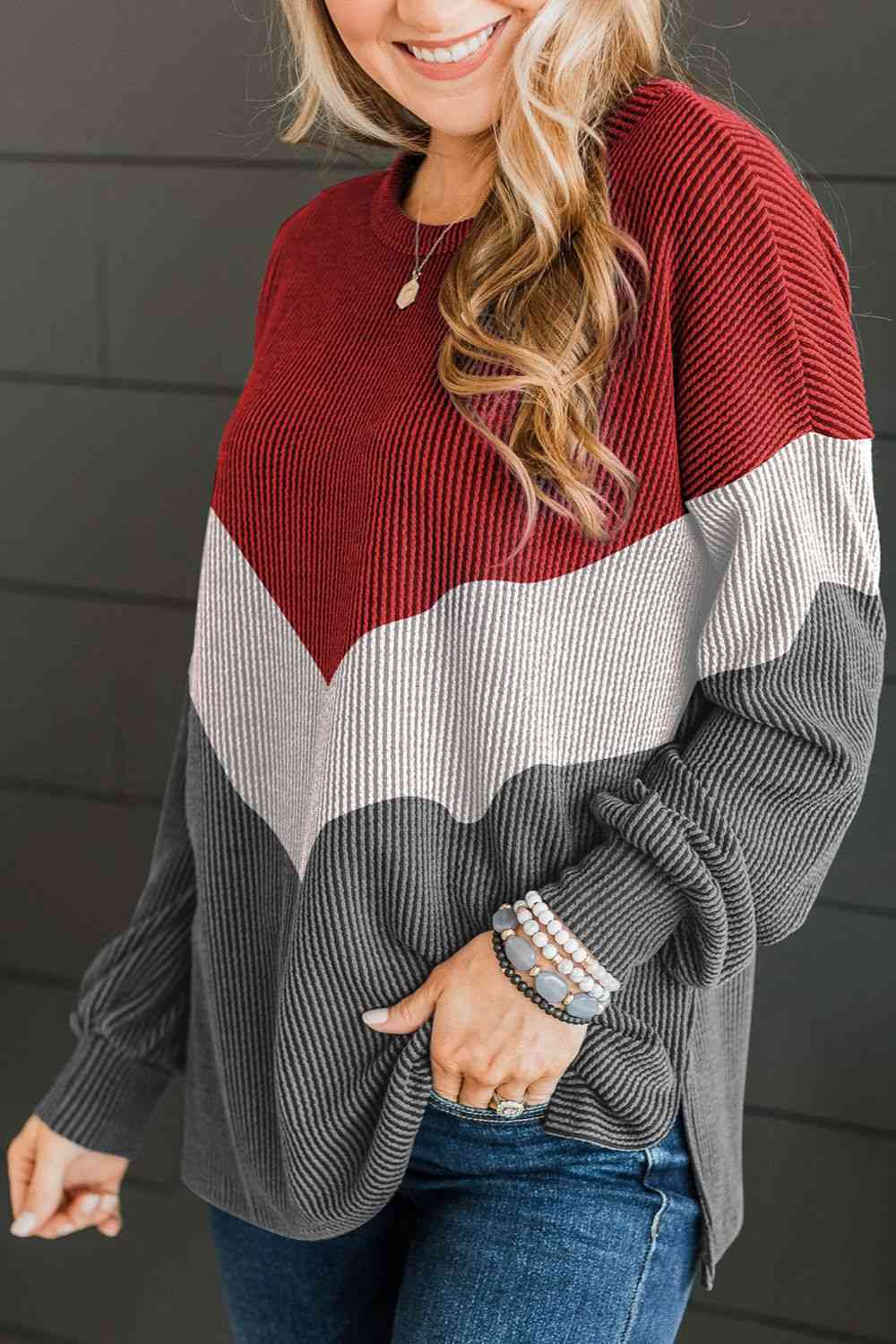 Stilla | Print Drop Shoulder Top