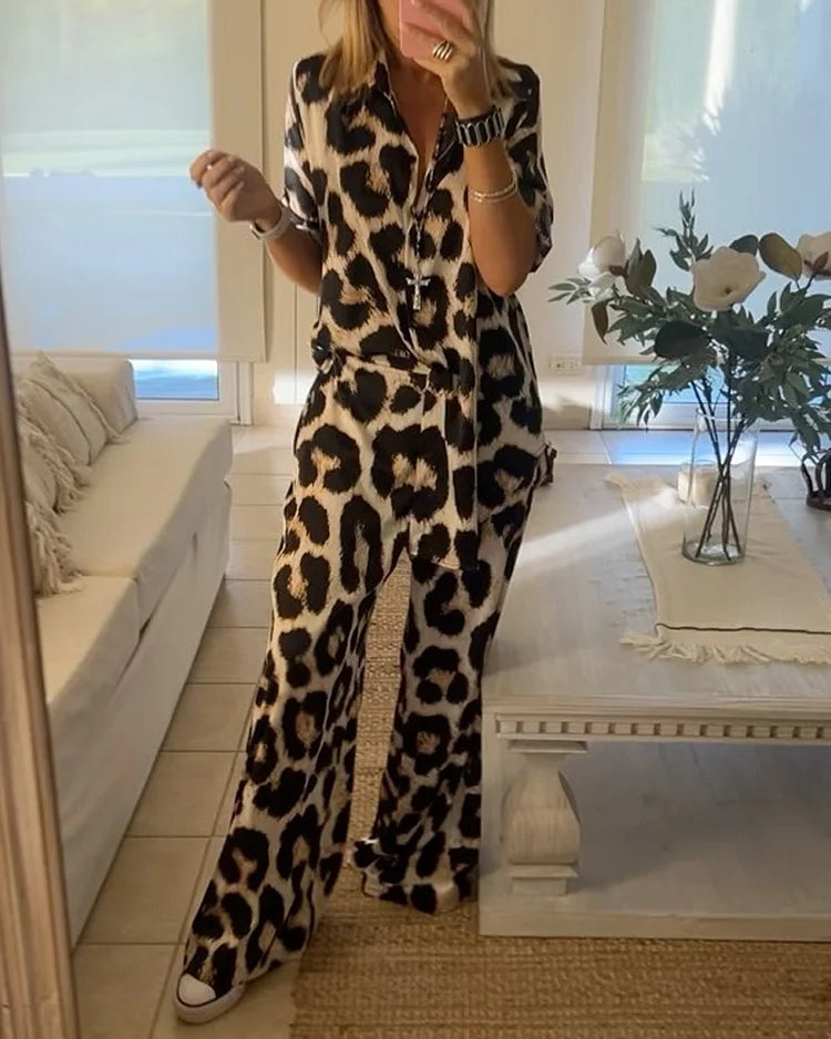 Stilla | 2-delt sæt Leopard