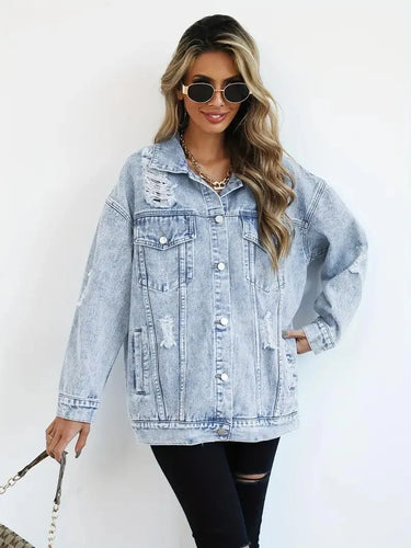Stilla | Oversized Jeansjakke til damer
