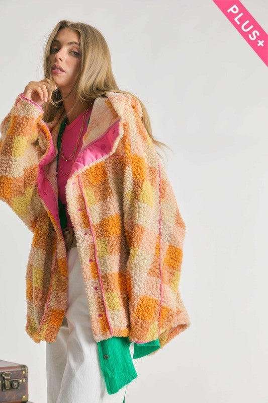 Stilla | Plaid Back Spirit Jakke