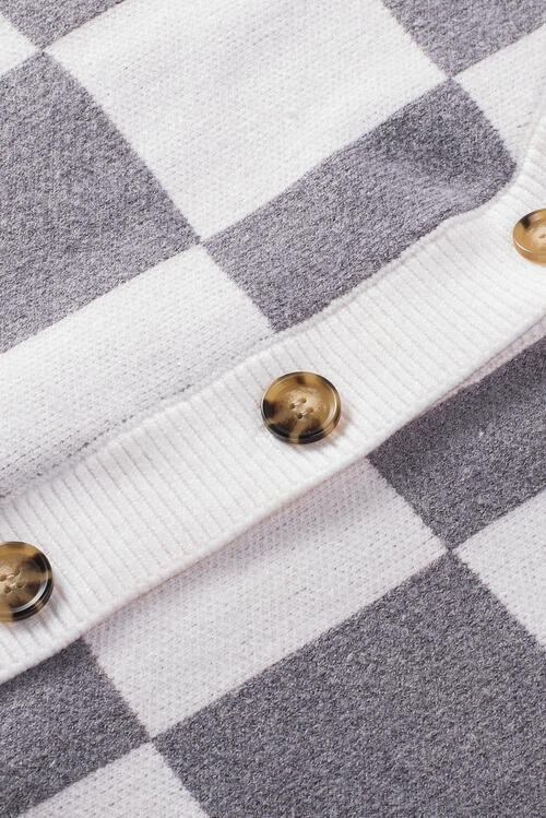 Stilla | Knap-op Dropped Shoulder Cardigan
