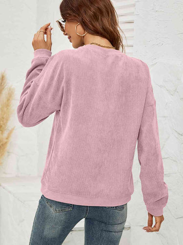 Stilla | Gnome Graphic Drop Shoulder Sweatshirt