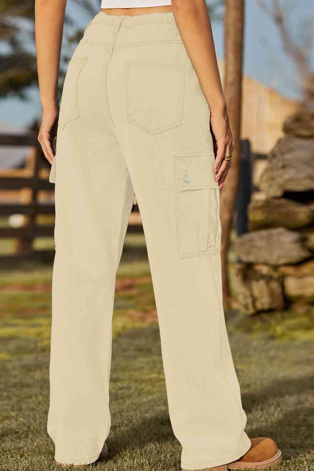 Stilla | Fit Snørejeans Med Lomme