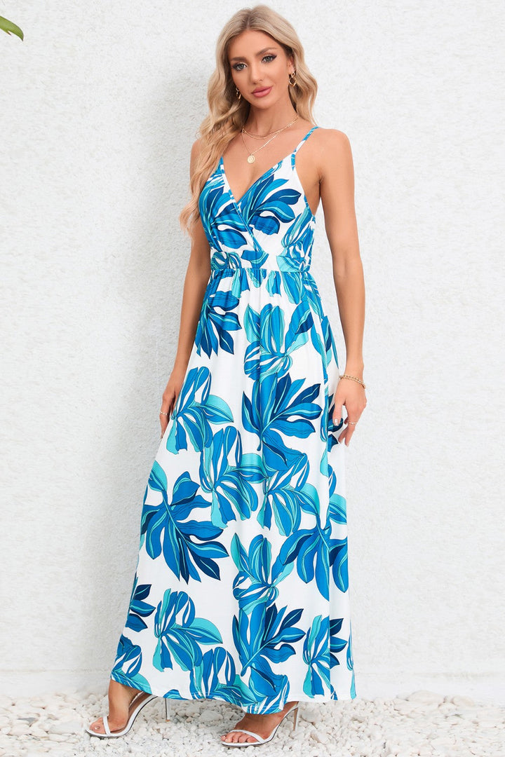 Stilla | Surplice Maxi Cami Kjole
