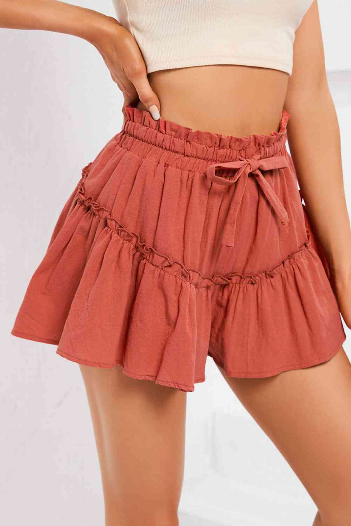 Stilla | Trim Tie Talje Shorts