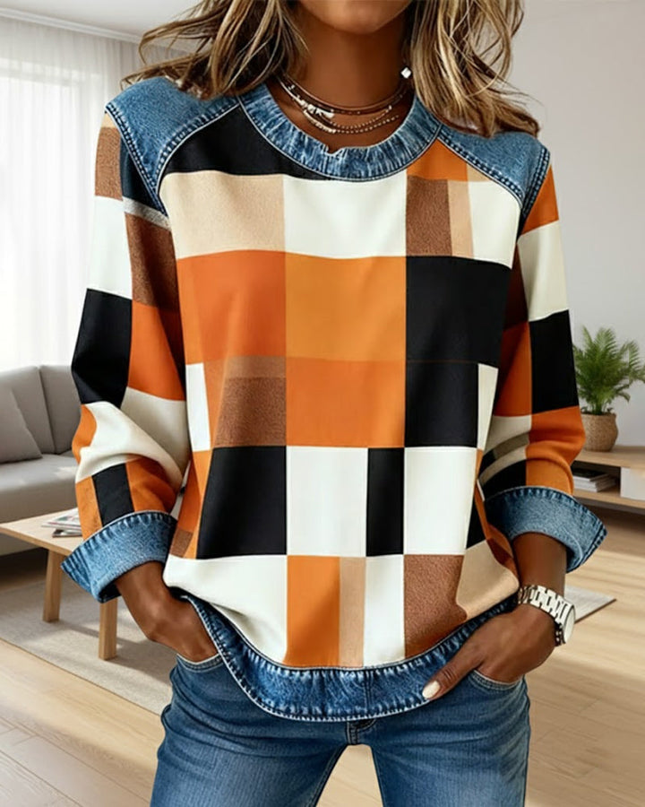 Stilla | Ternet Patchwork og kontrastfarve