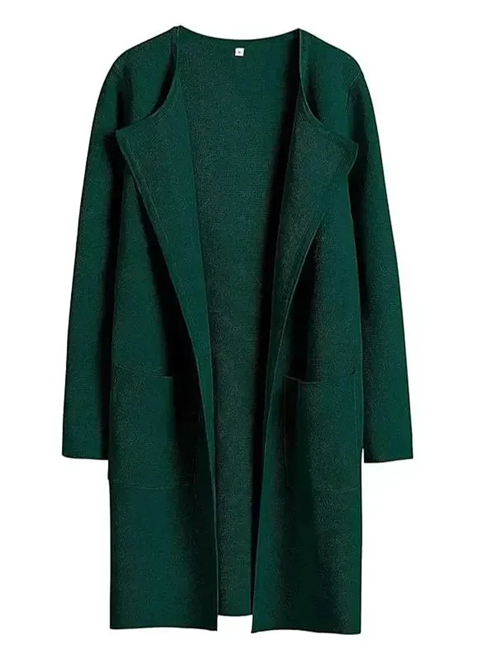 Stilla | Frakke Løs Skæring Knælængde Bred Revers Minimalistisk Design