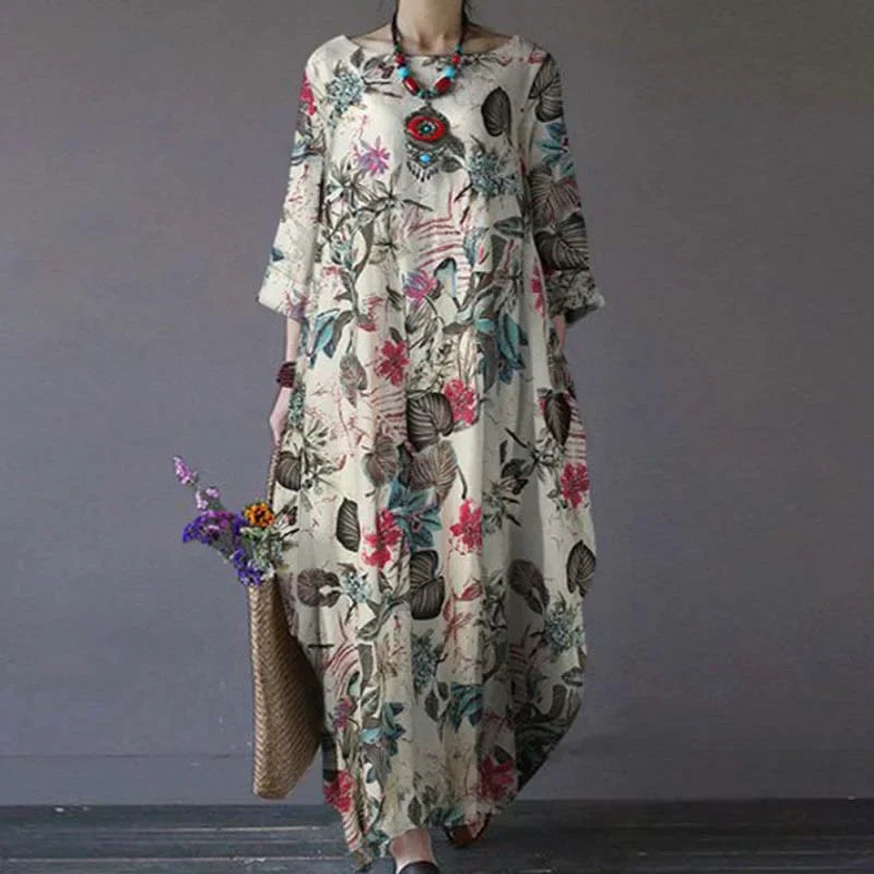 Stilla | Vintage Satin Fest Kjole