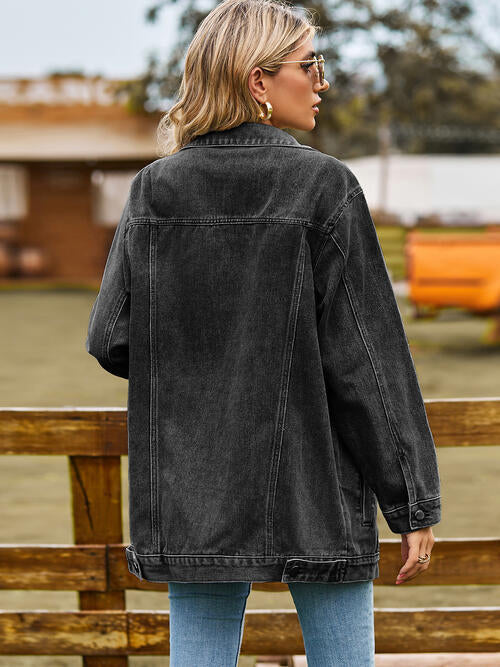 Stilla | Denimjakke Med Lommer