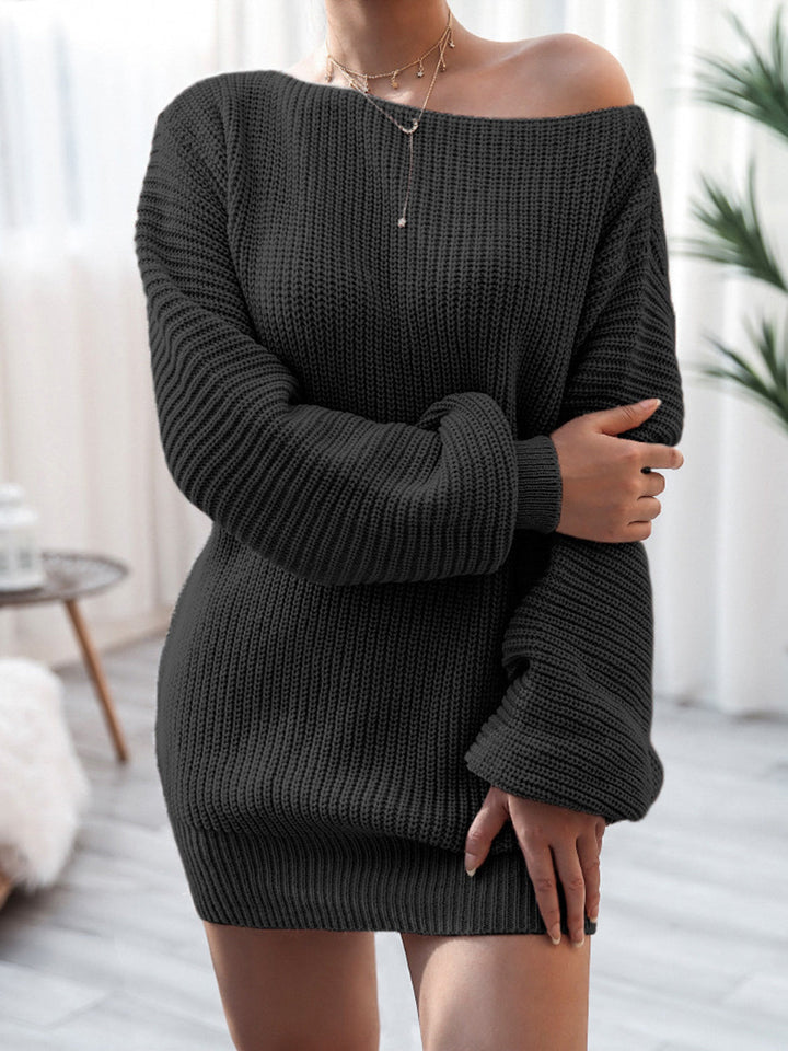 Stilla | Strik Mini Sweater Kjole