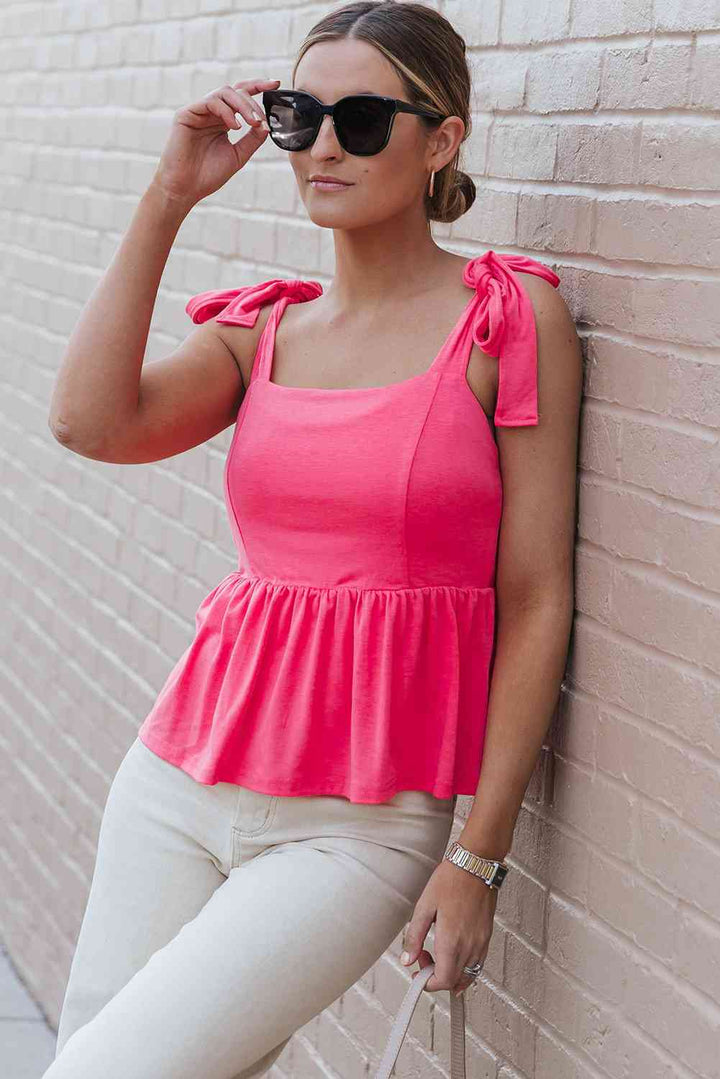 Stilla | Skulder Babydoll Tank