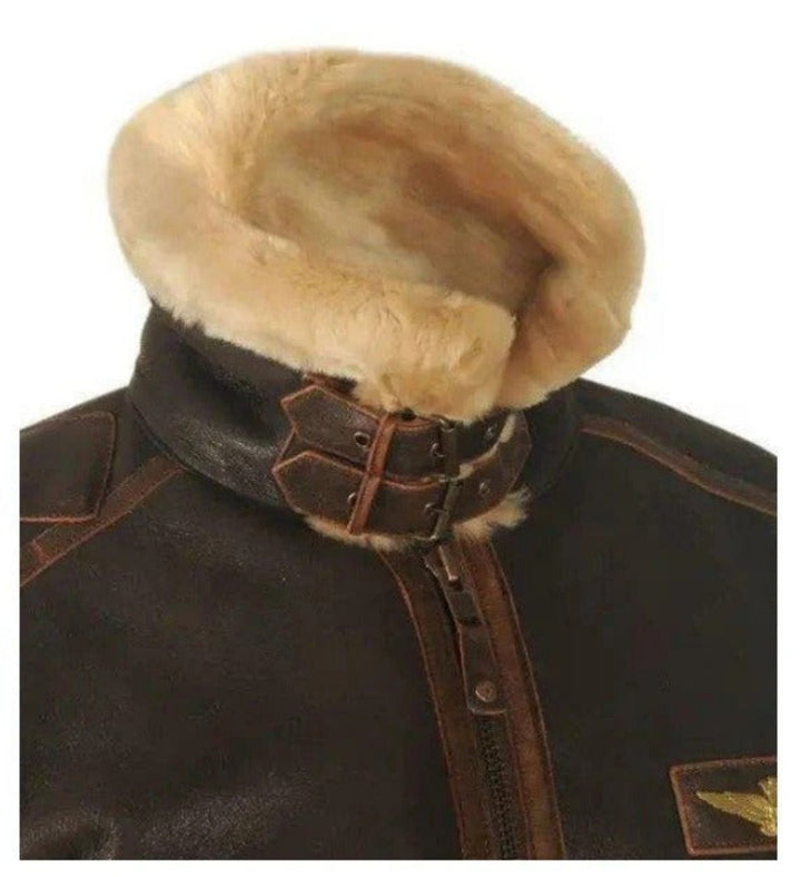 Stilla | Flyverjakke Vintage Stil Vinterjakke - Klassisk Pilotjakke til Efterår og Vinter
