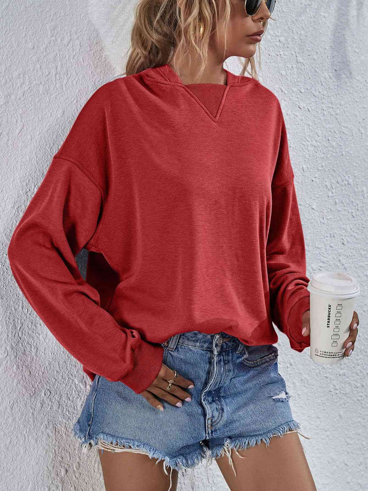 Stilla | Skulderskæring Hoodie