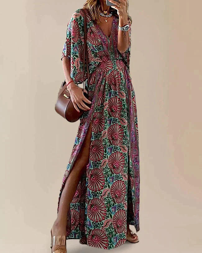Stilla | Bohemian Split Dress