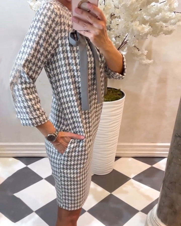 Stilla | Elegant stil og houndstooth mønster