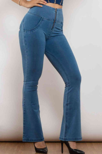 Stilla | Detaljeret Flare Lange Jeans
