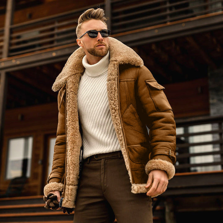 Stilla | Herre Sjakels Aviator Jakke