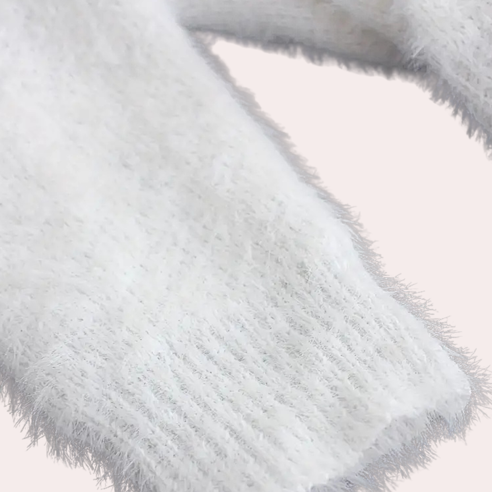 Stilla | Elegant Sweater med Åben Skulder til Kvinder