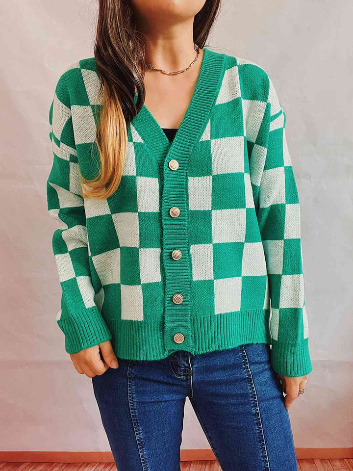 Stilla | Åben Front Knap Cardigan