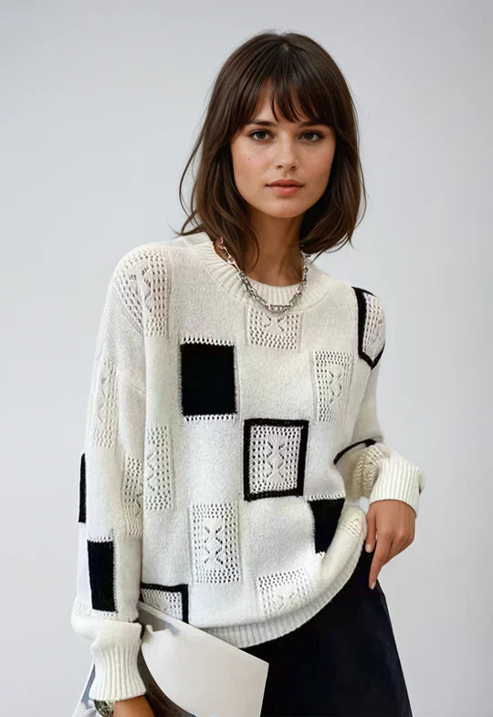 Stilla | Blød Elegant Finstrik Pullover
