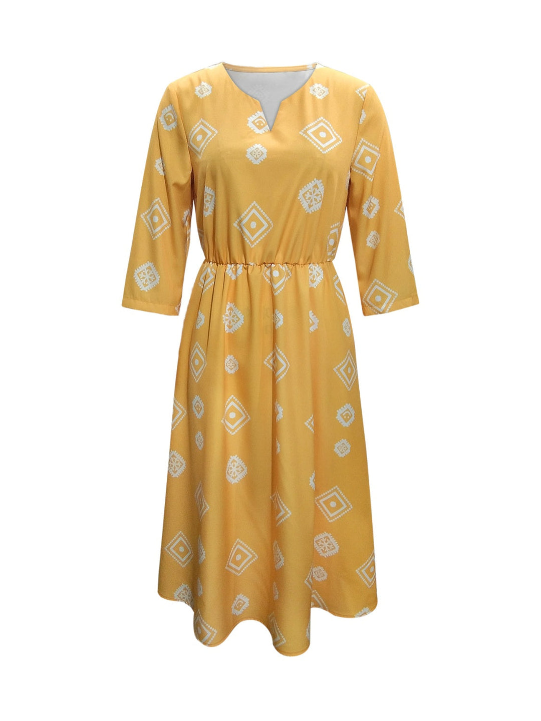 Stilla | Notched Neck Dress