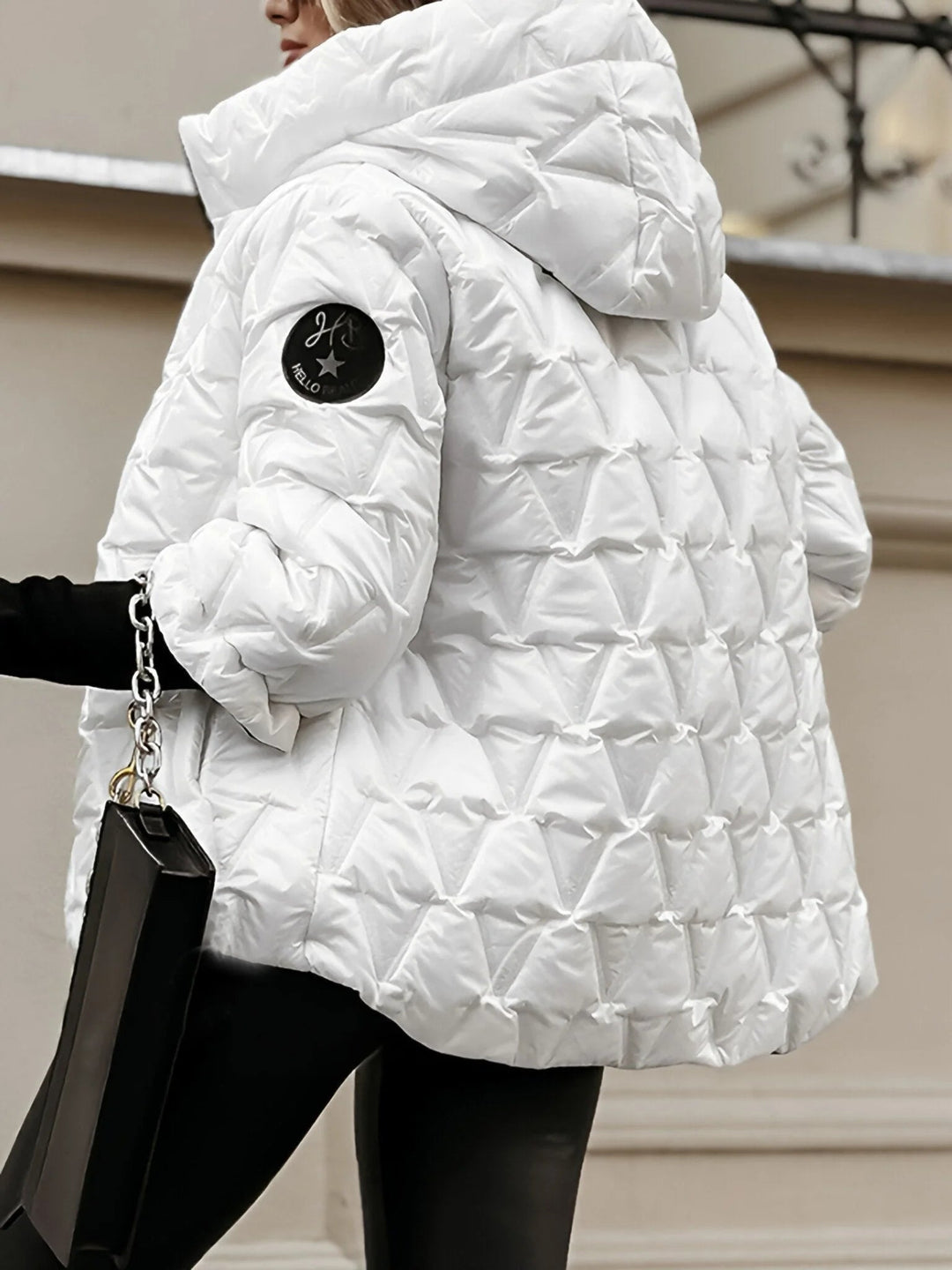 Stilla | Cozy Patchwork Bomuldsjakke til Et Lagdelt Look I En Casual Stil