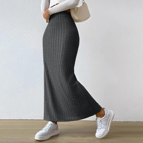 Stilla | Trendy Strikket Nederdel til Kvinder