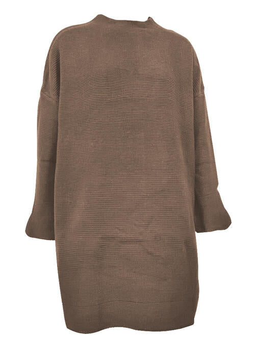 Stilla | Hals Langærmet Sweaterkjole