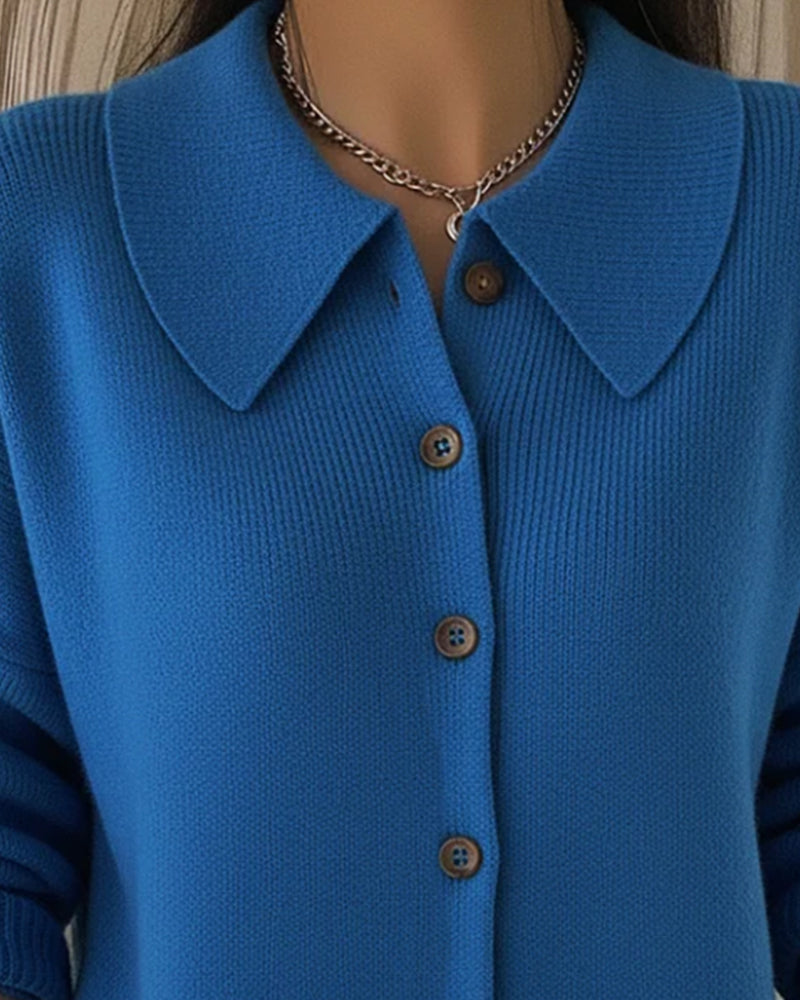 Stilla | Pullover med knaplukning ved reverset
