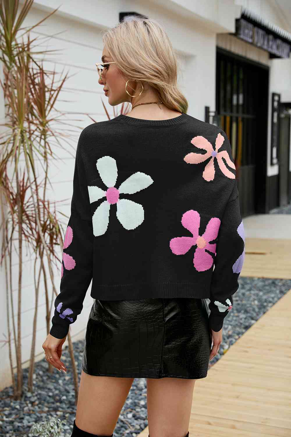 Stilla | Rund Hals Drop Shoulder Sweater