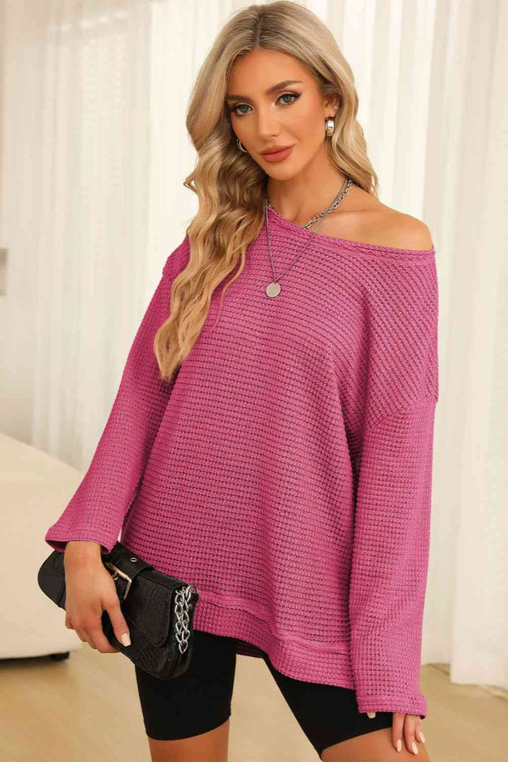 Stilla | Strik Rund Hals Langærmet Sweatshirt