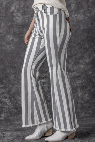 Stilla | Hem Star Applique Stribede Jeans