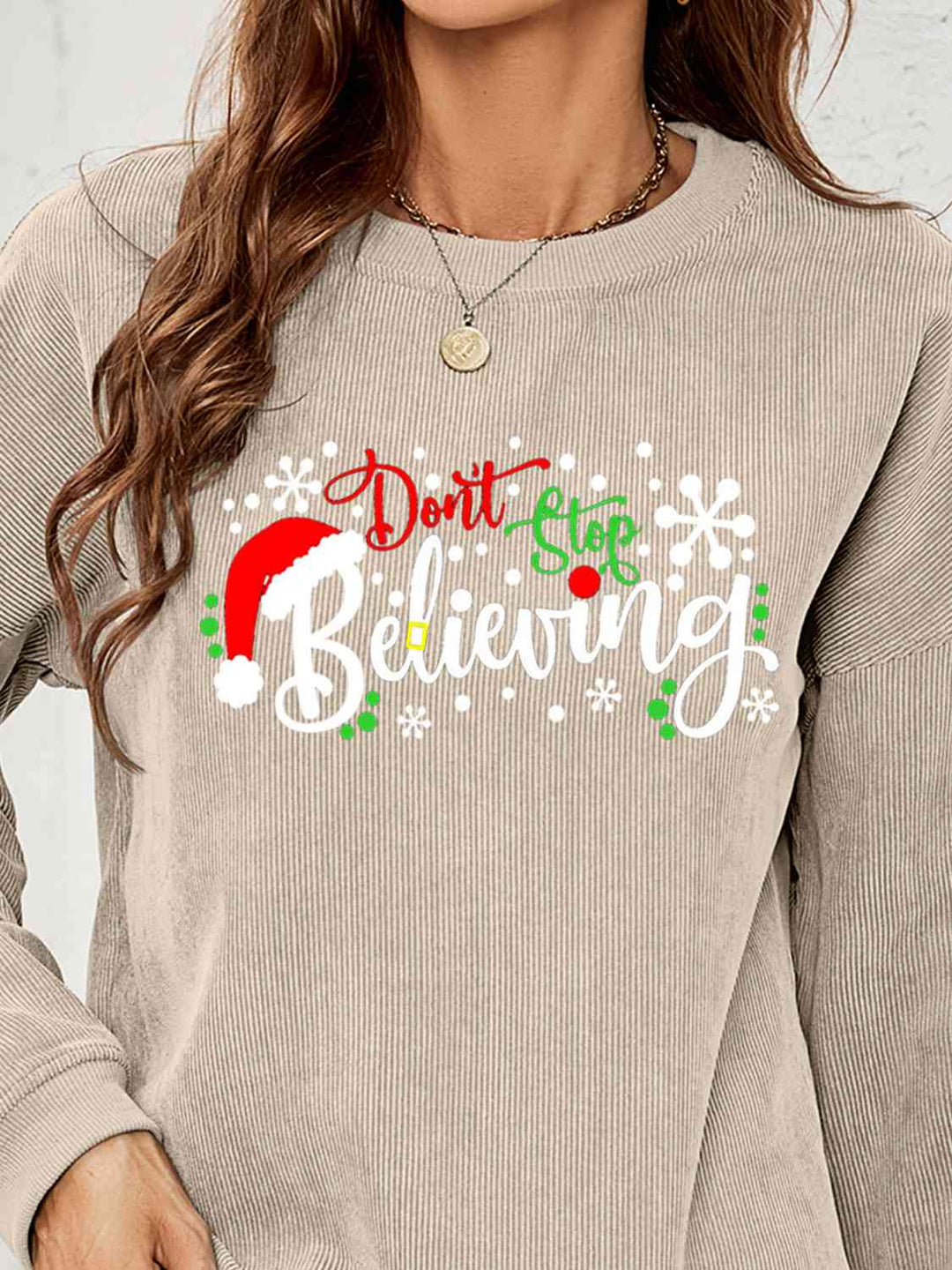 Stilla | Stop Believing Graphic Sweatshirt