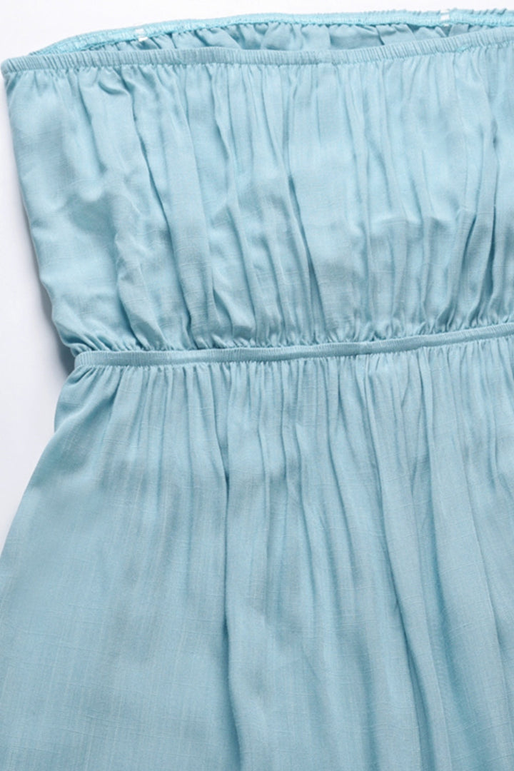 Stilla | Cutout Tube Wide Leg Jumpsuit