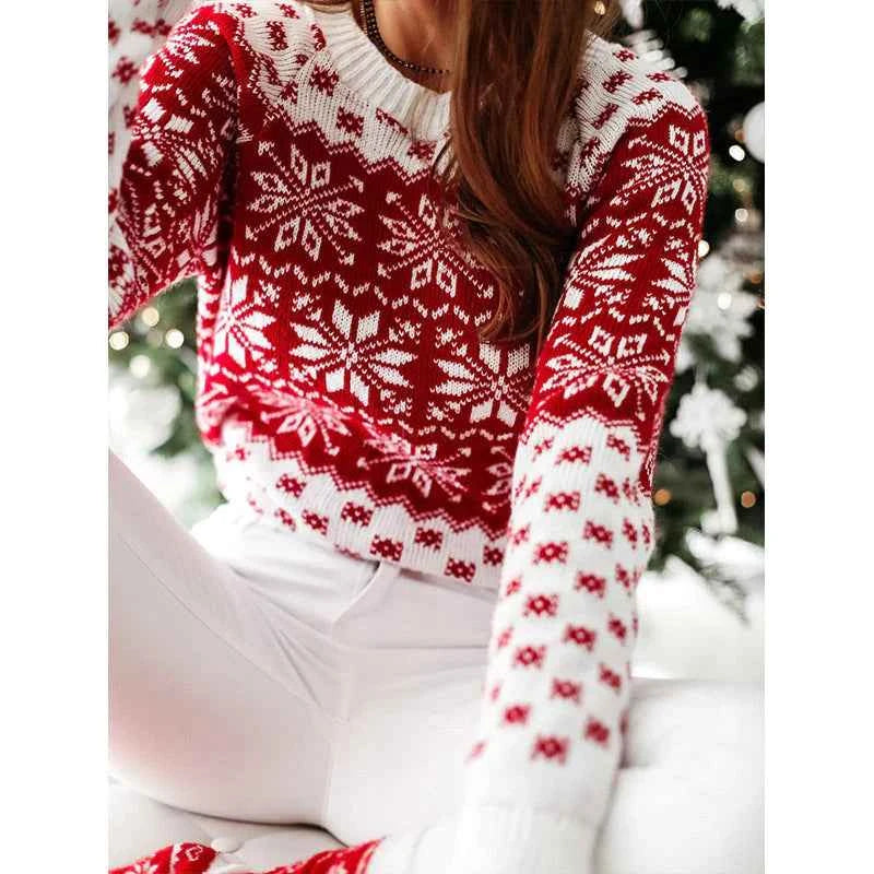 Stilla | Festlig Strik Sweater til Kvinder