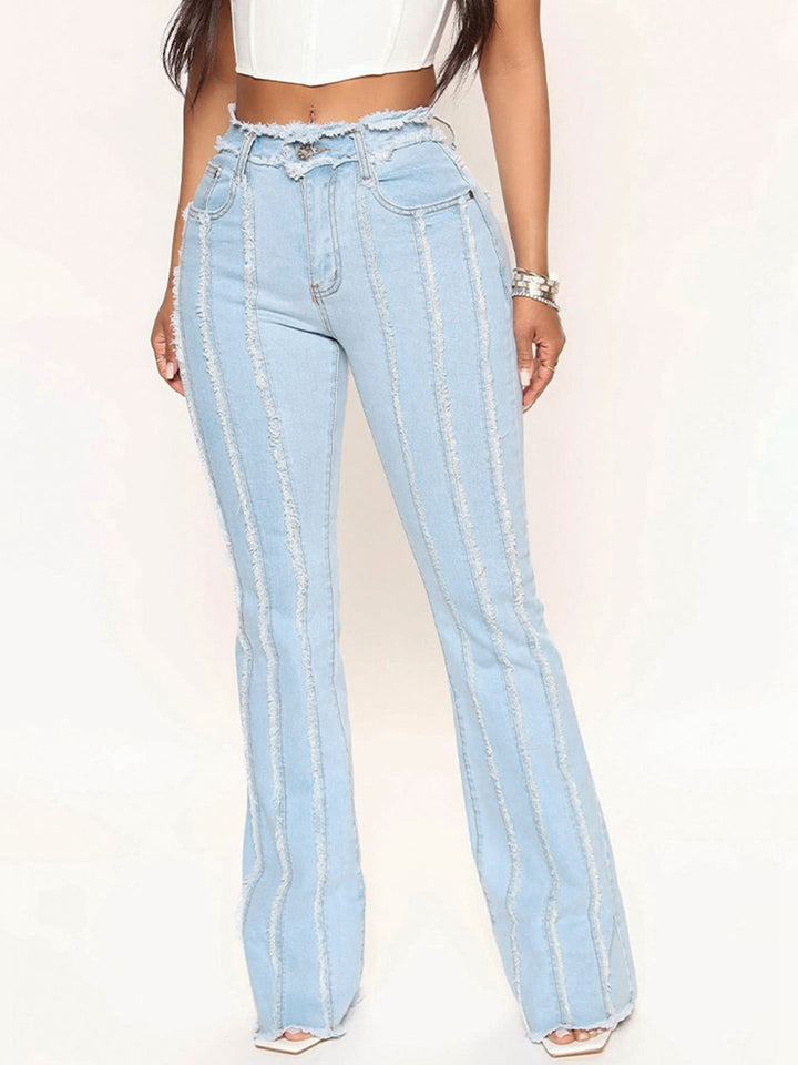Stilla | Raw Hem Jeans
