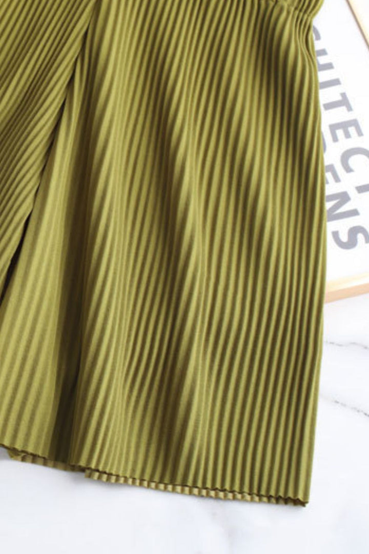 Stilla | Plisserede Vide Ben Shorts
