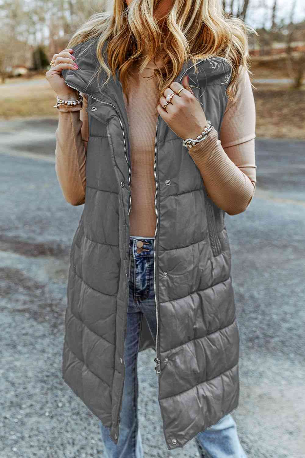 Stilla | Hætteærmeløs Puffer Vest