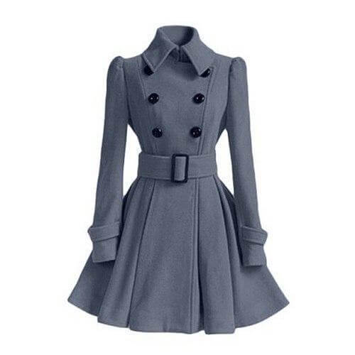 Stilla | Dame Dobbeltknap Vindjakke Trenchcoat