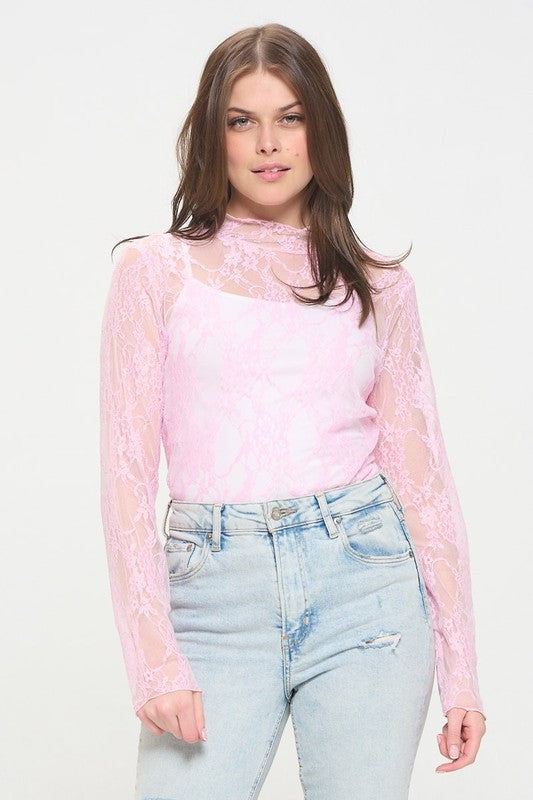 Stilla | Print Blonde Lange Ærmer Top