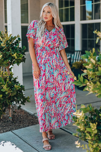 Stilla | V-Hals Maxi Kjole