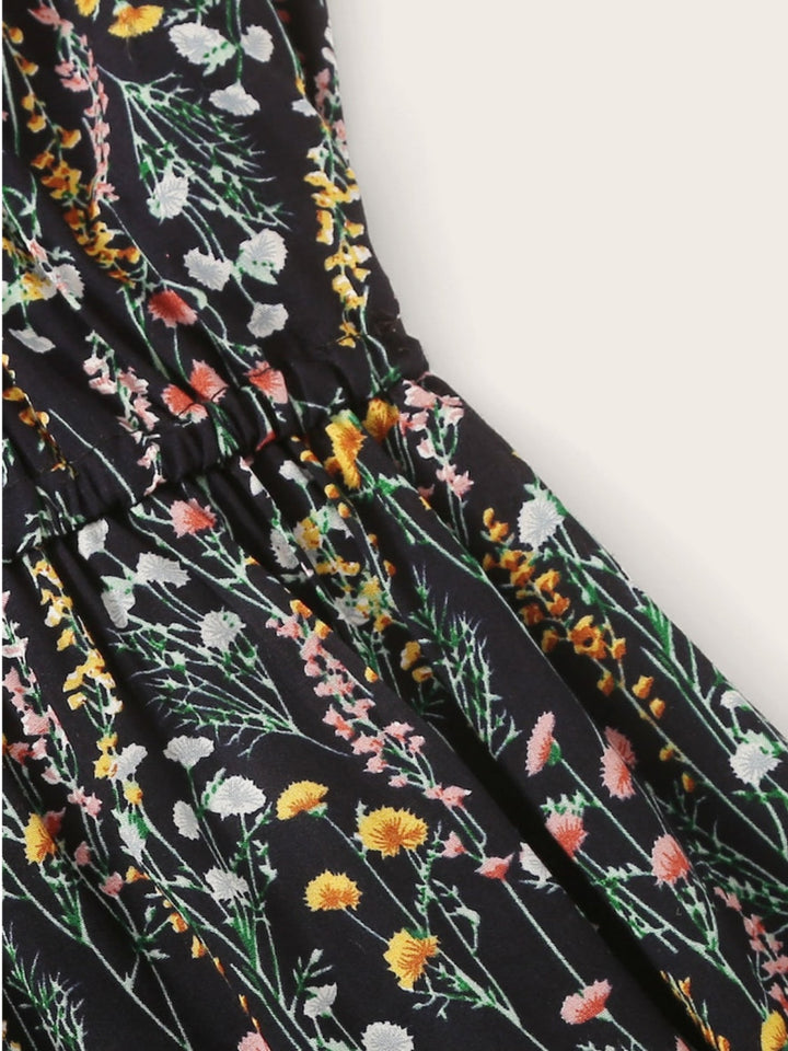 Stilla | V-hals Spaghetti-strop Romper